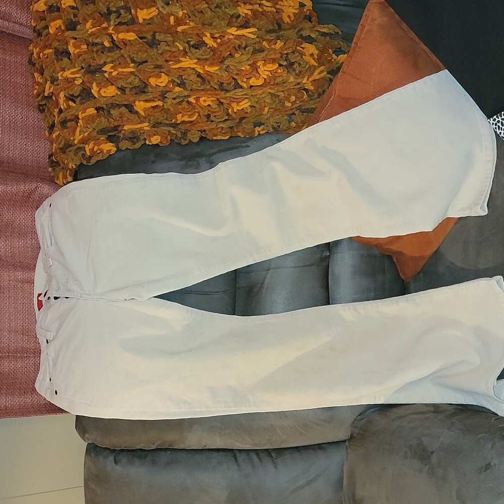 Mossimo corduroy pants  cream size 7